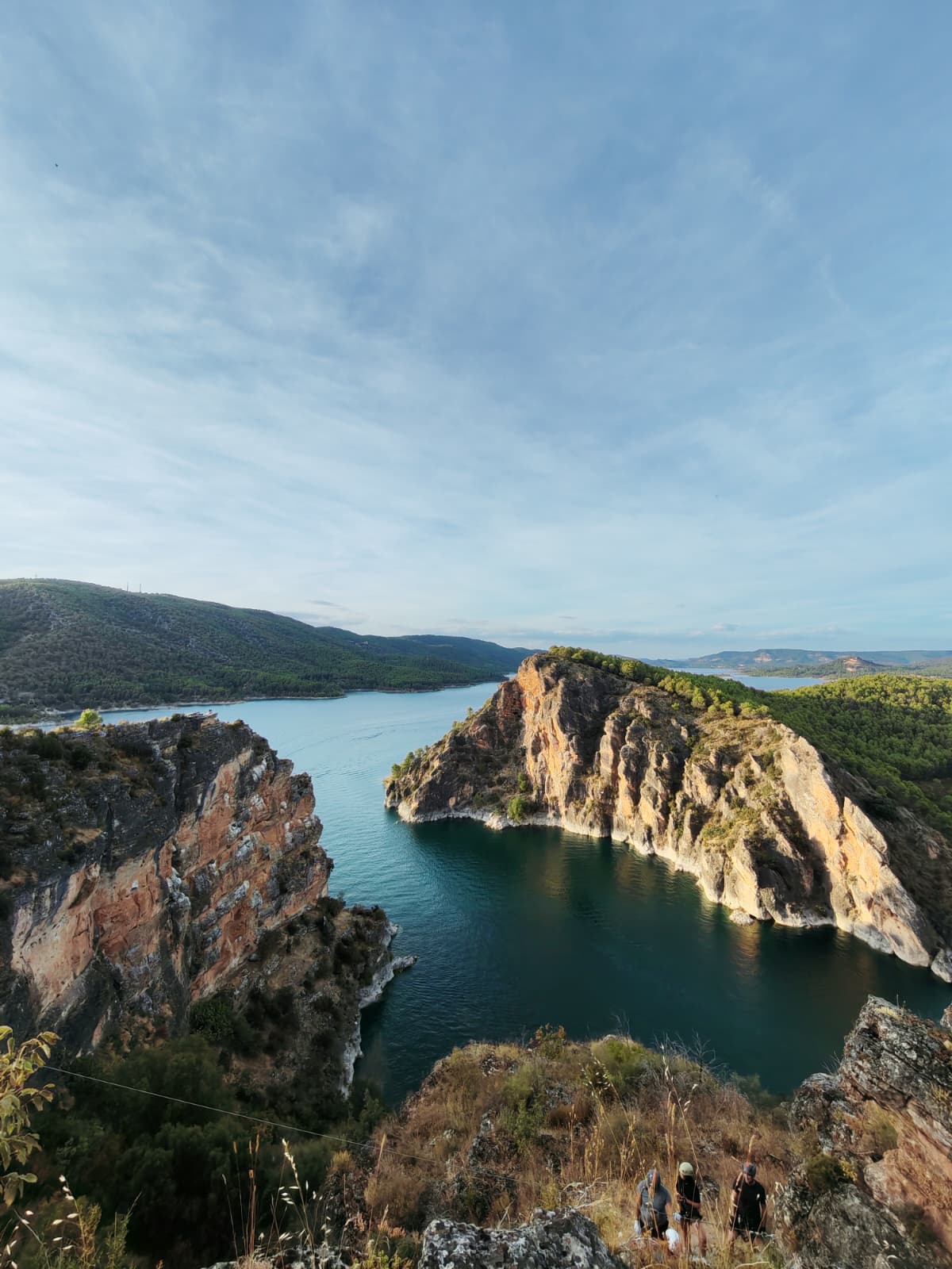 Paisaje al atardecer